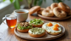 Descubra o segredo de uma ótima receita de bagel para um café da manhã saudável