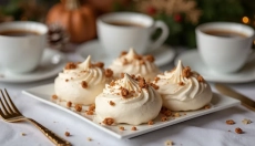 Suspiros de noz como o sabor tradicional da infância para cada celebração