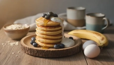 # Panquecas para toda a família sem farinha e com apenas três ingredientes