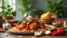 Frango apimentado ao estilo Sichuan é a receita ideal para um almoço de fim de semana.