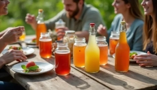 Cultivar kombucha em casa economiza dinheiro e promove a sustentabilidade.