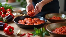 Pljeskavica chega aos pratos checos e traz o encanto dos Bálcãs