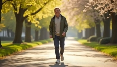 Caminhadas matinais na primavera são um ritual simples que inicia o dia de forma mais tranquila