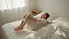 Ranní protažení ainda na cama beneficia o corpo e a mente