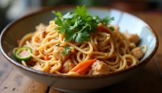 Os Singapura noodles vão encantar você com seu sabor e simplicidade de preparo.