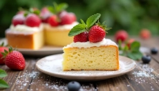 Bolo de frutas com chantilly é o doce companheiro perfeito para o verão