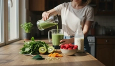 Smoothie para mulheres que sofrem de fadiga e deficiência de ferro