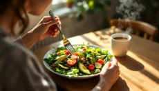 A digestão correta e saudável começa à mesa, quando você come de forma consciente e devagar.