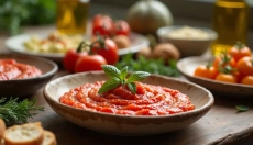 Sabores frescos da pasta de tomate que você vai adorar