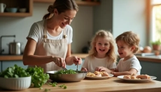 Massa com espinafre e frango é fácil de preparar em poucos minutos