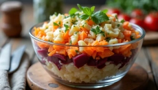 A tradicional receita de šuba traz conforto familiar à sua mesa