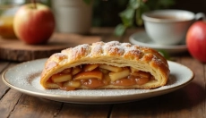 O tradicional strudel puxado, que te levará de volta aos tempos das avós