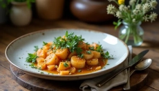 Carbonara com macarrão é um tesouro nutritivo em cada família