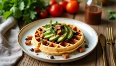 Waffles salgados vão te surpreender – experimente novas variações