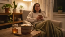 Večerní rooibos latté bez kofeinu pro klidný spánek a pohodu

**Latté de rooibos sem cafeína para um