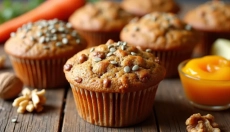 Experimente deliciosos muffins veganos cheios de sabores surpreendentes