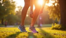 A inflamação do tendão de Aquiles é reconhecida pela rigidez matinal, que pode rapidamente se transf