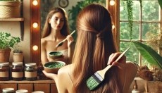 Cabelos saudáveis começam com cor natural sem química