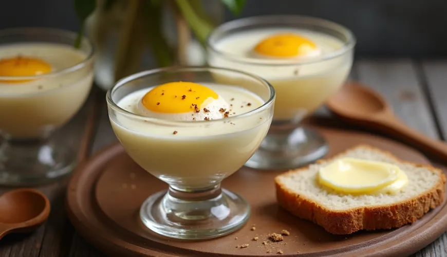 Os ovos ao copo estão voltando à moda e trazendo novos sabores
