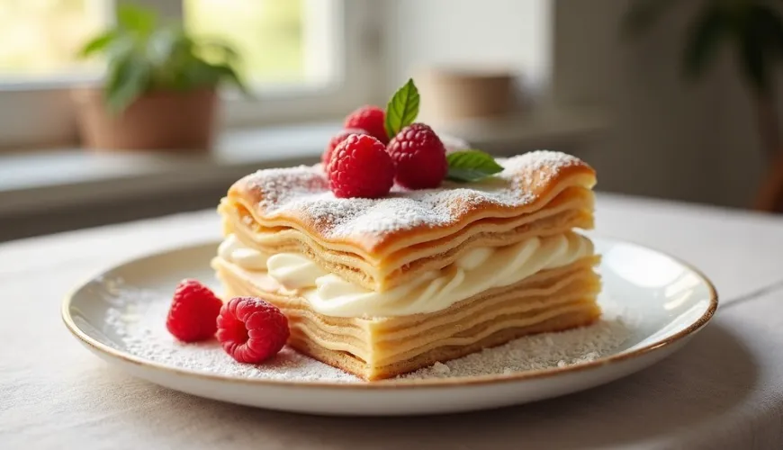 Apaixone-se pelo mille-feuille com a nossa receita simples