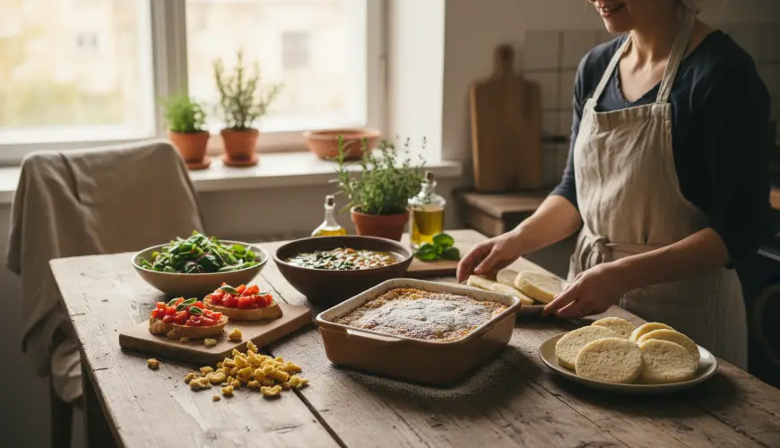 # Receitas para aproveitar pão duro de forma diferente das torradas

## Sopas e cremes

- **Sopa de 