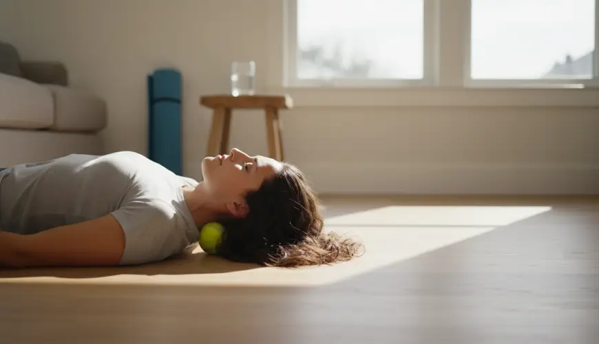 Zkuste uvolnění šíje pomocí tenisového míčku

# Experimente o alívio do pescoço com uma bola de têni